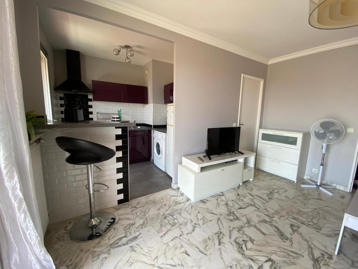 Stylish Modern Beach Studio Ніцца Екстер'єр фото
